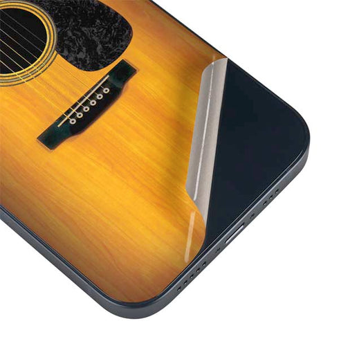 Wood Guitar iPhone 14 Plus Skin